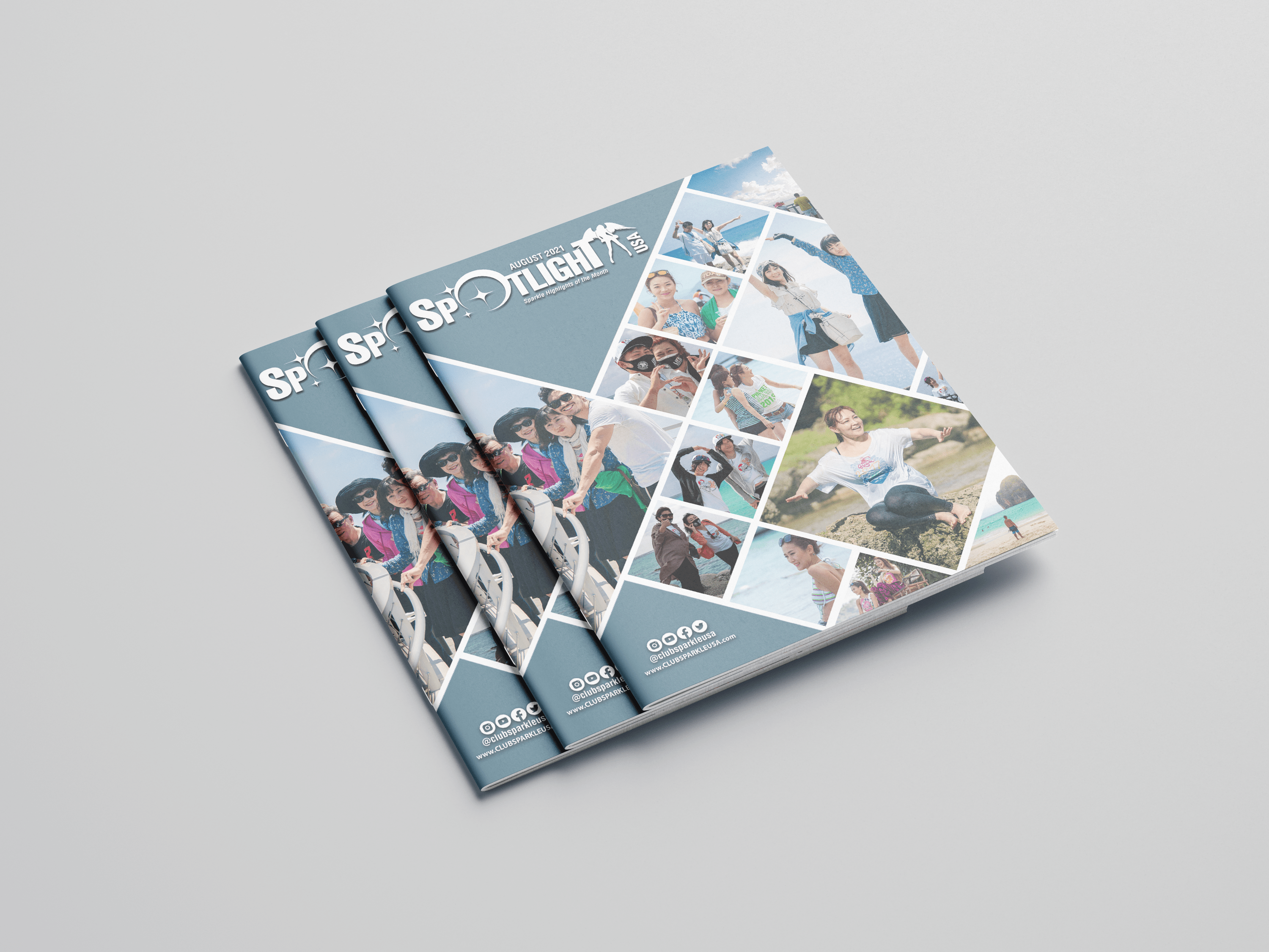 Spotlight newsletter front cover.'
